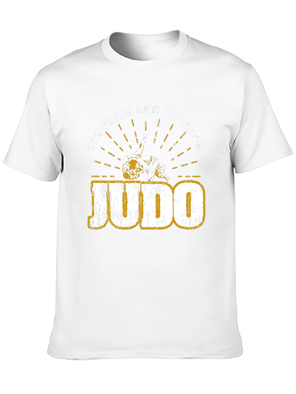 Judo Strength and Courage Graphic T-Shirt