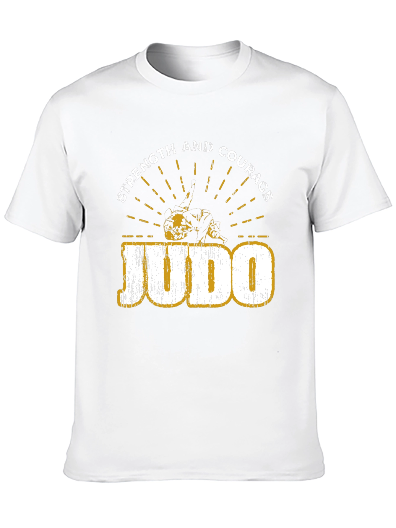 Judo Strength and Courage Graphic T-Shirt