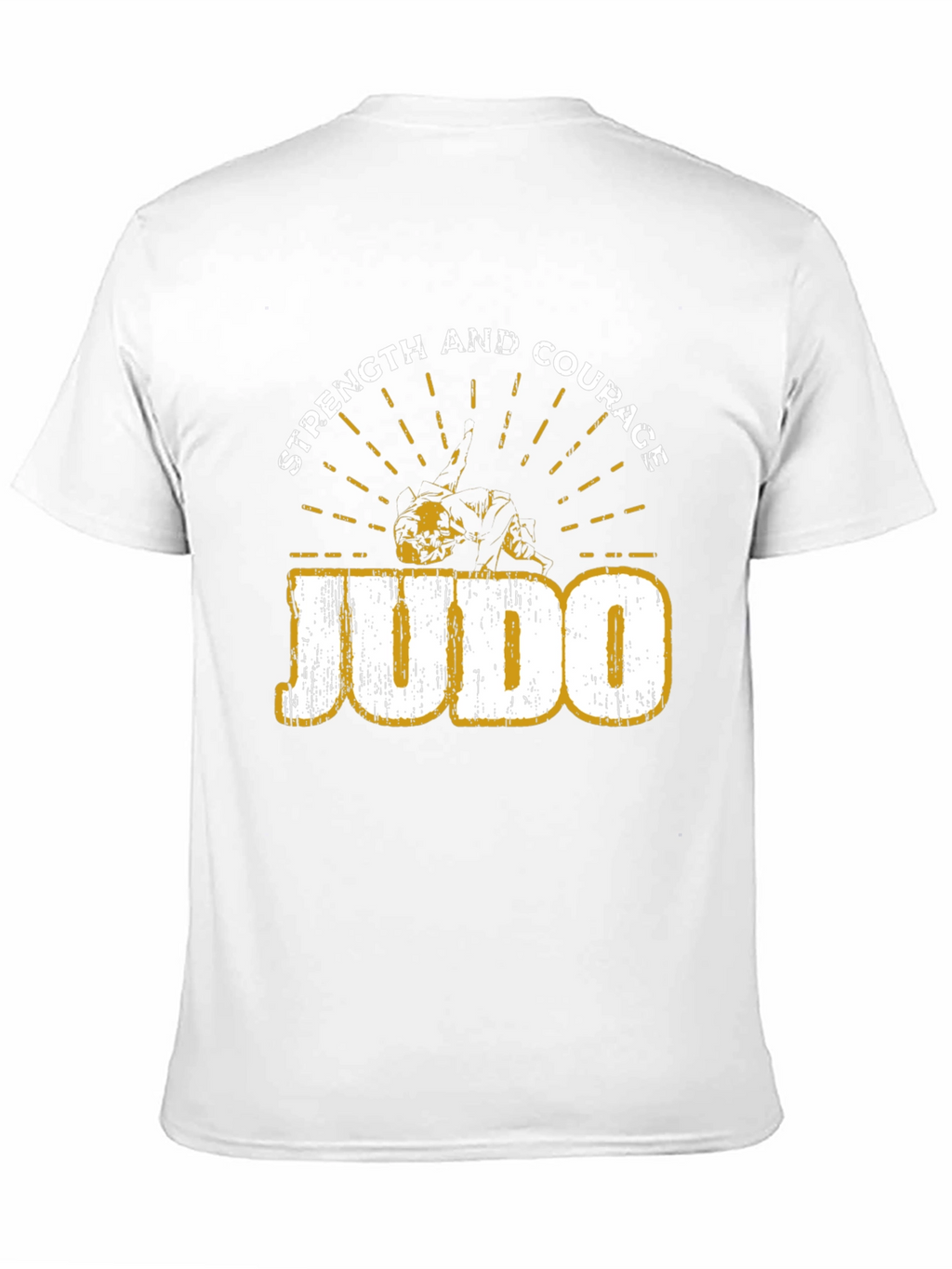 Judo Strength and Courage Graphic T-Shirt