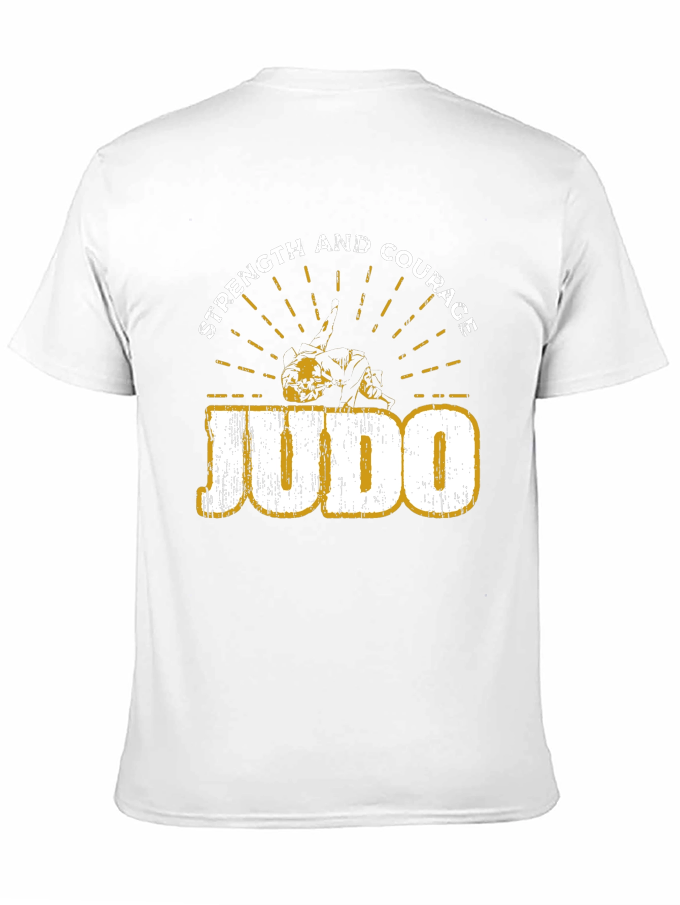 Judo Strength and Courage Graphic T-Shirt
