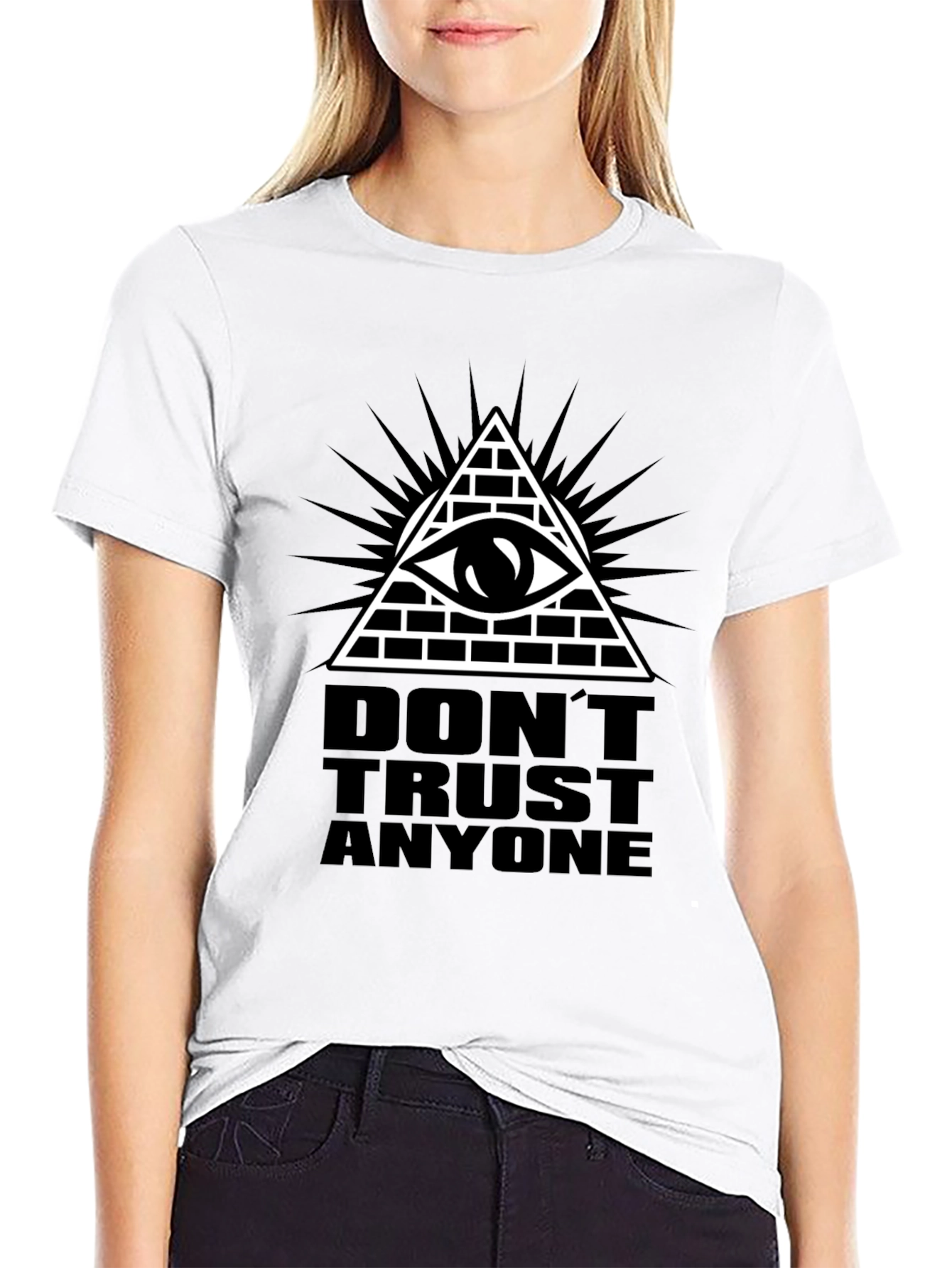 Illuminati Eye T-Shirt - Dont Trust Anyone