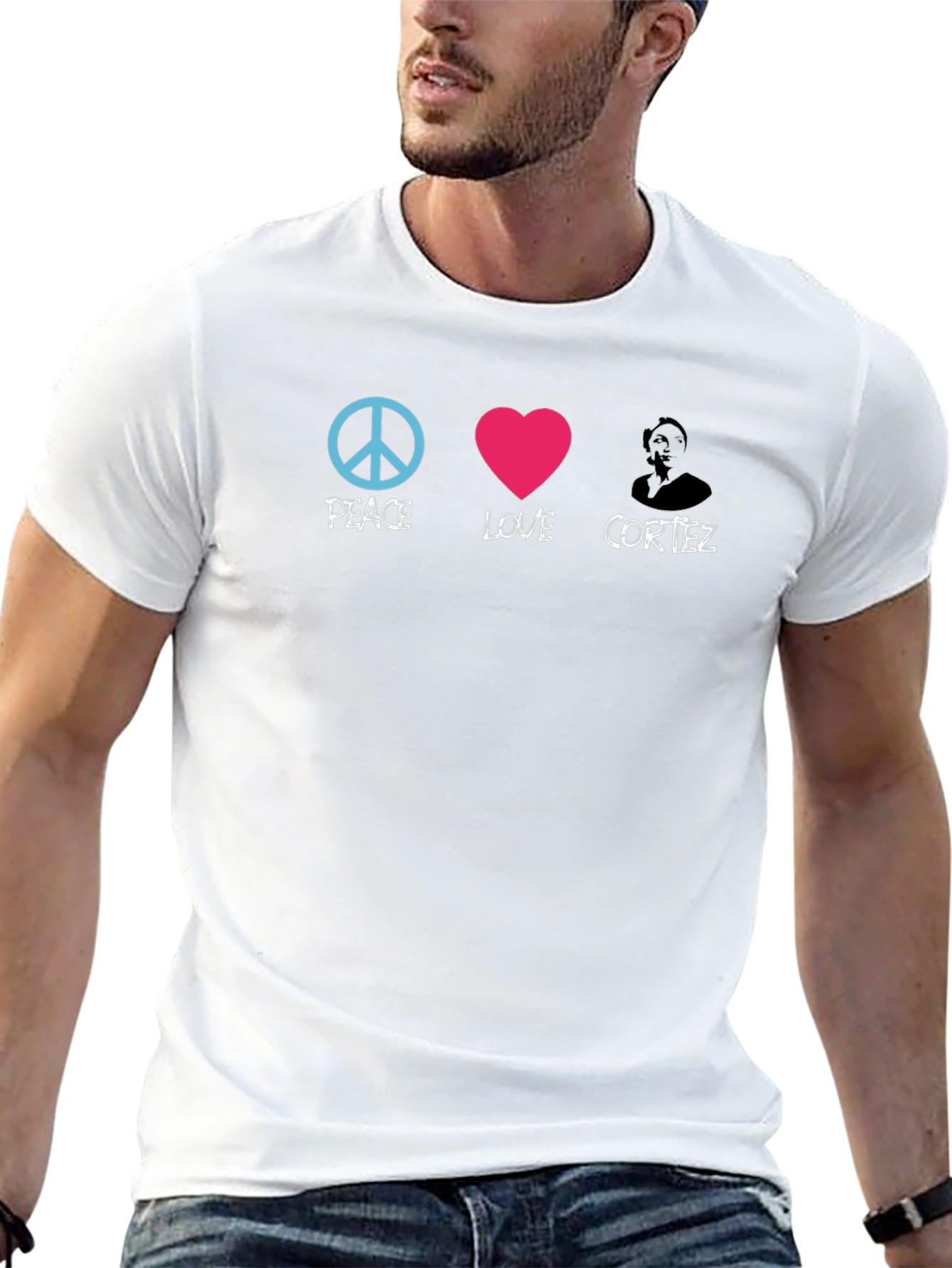 Peace Love Cortez Graphic Tee