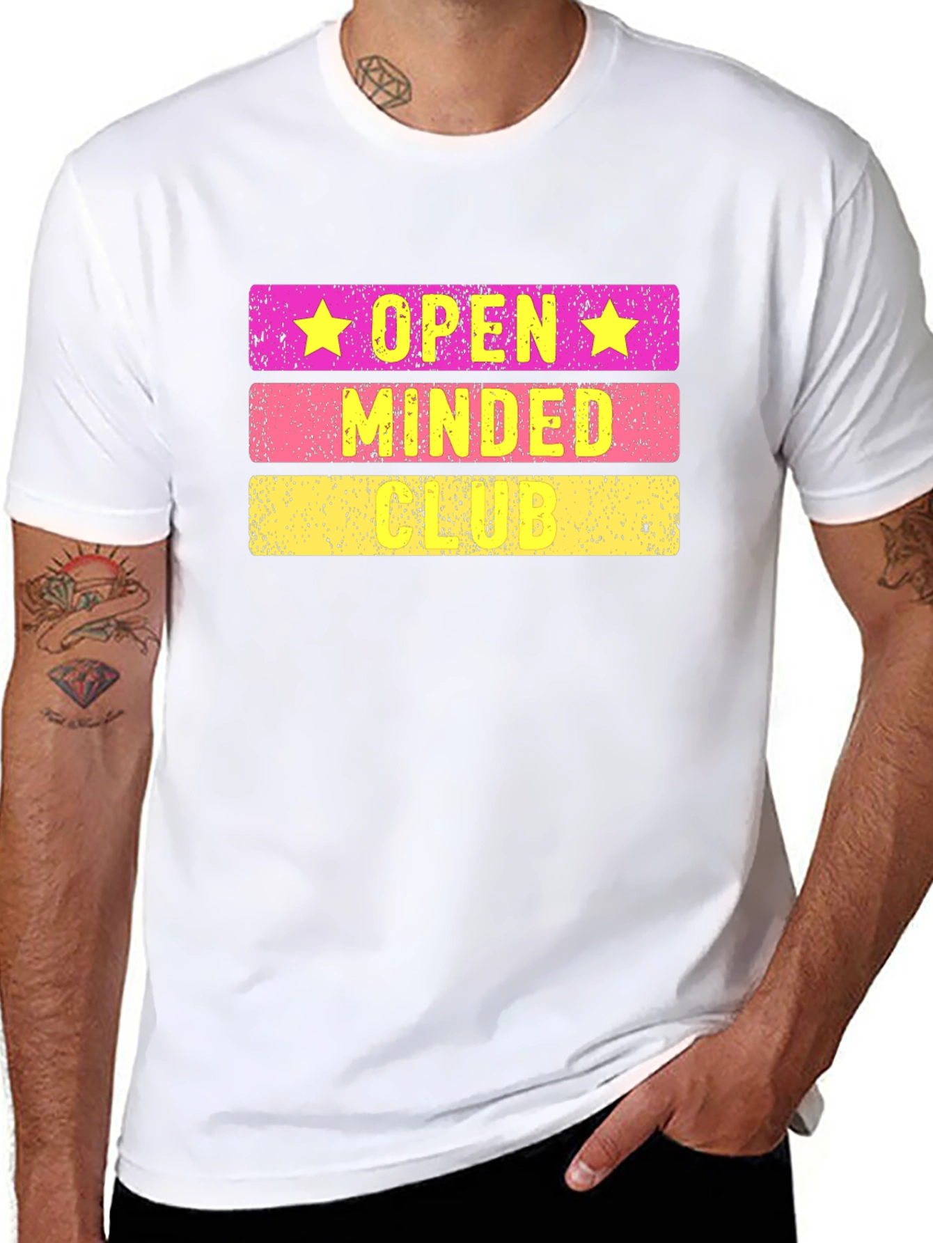 Open Minded Club Graphic Tee