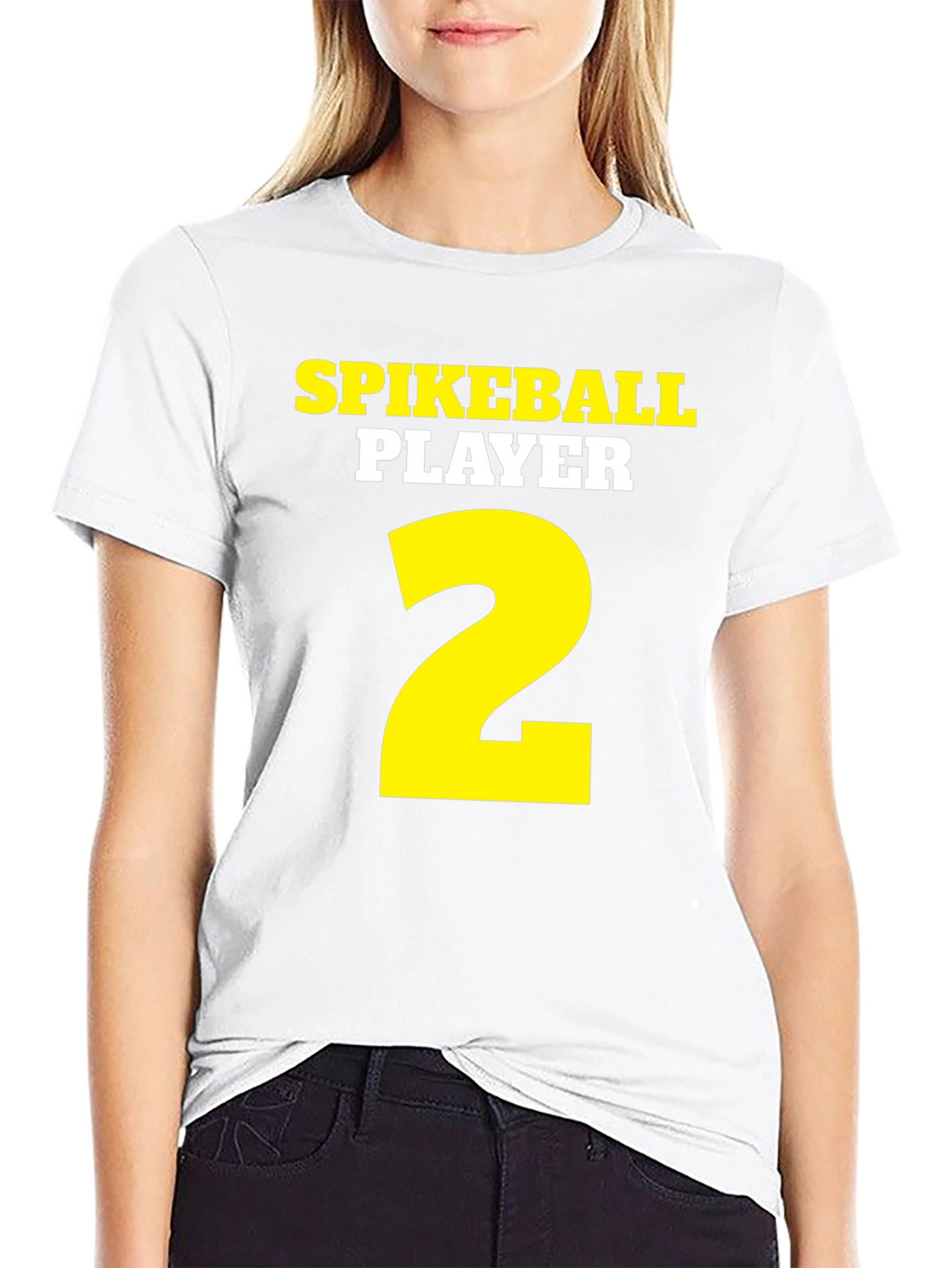 Spikeball Player #2 T-Shirt - Black