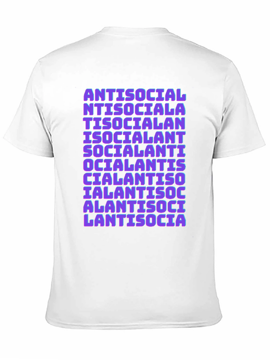 Antisocial Social Anti-Social Humor Tee
