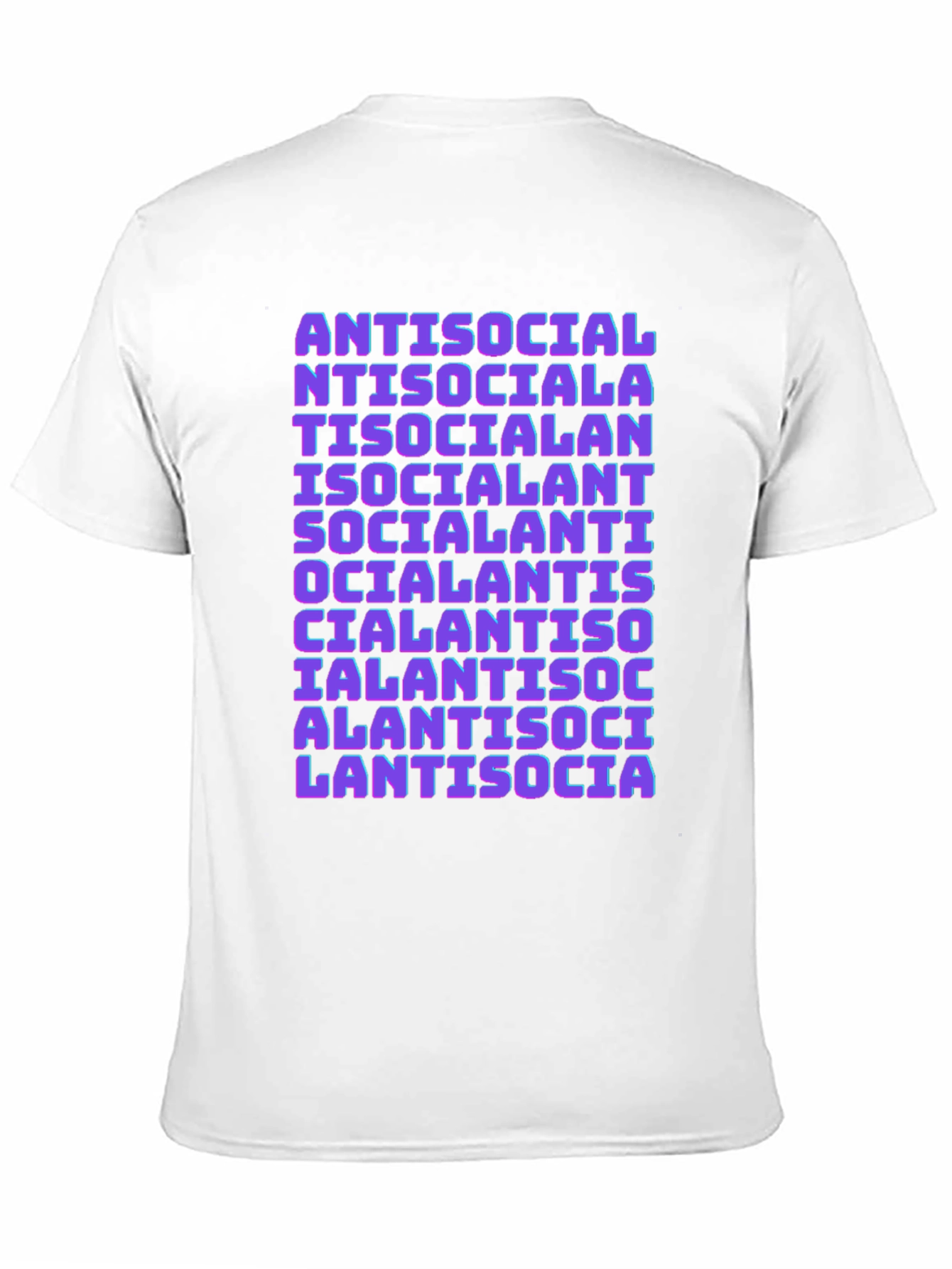 Antisocial Social Anti-Social Humor Tee