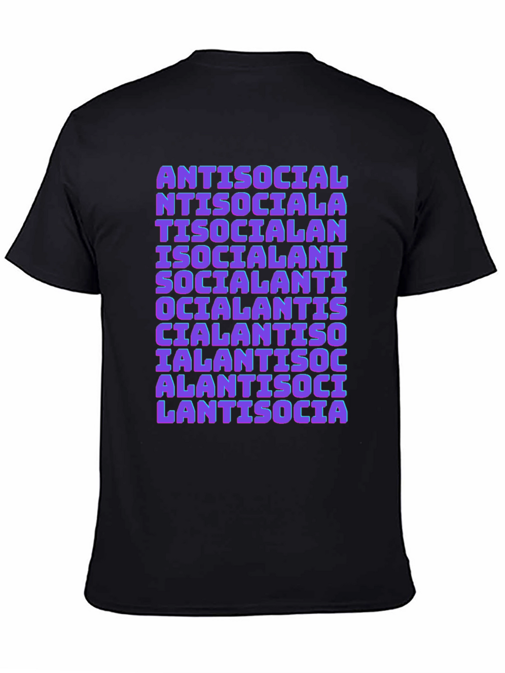 Antisocial Social Anti-Social Humor Tee