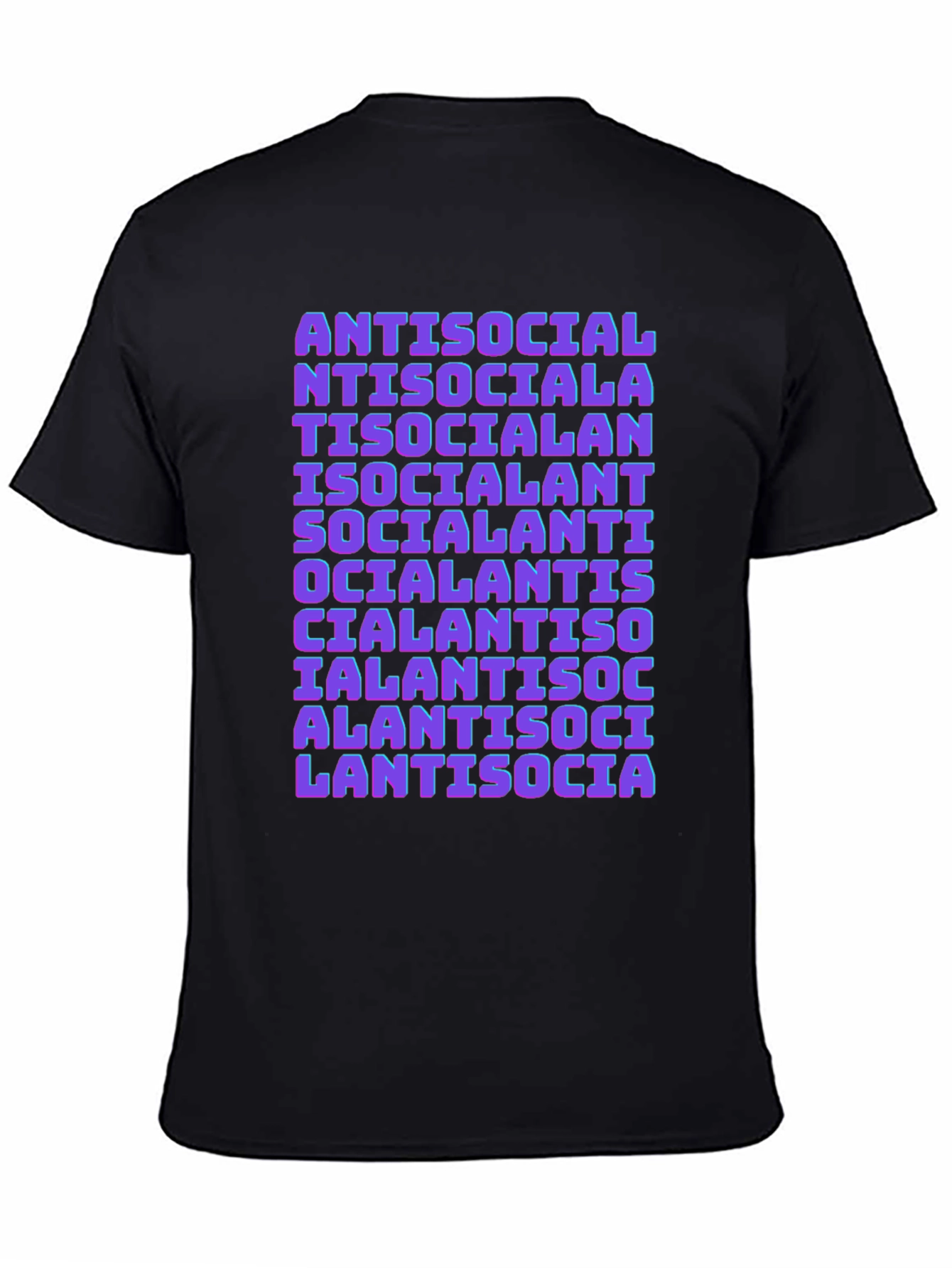 Antisocial Social Anti-Social Humor Tee