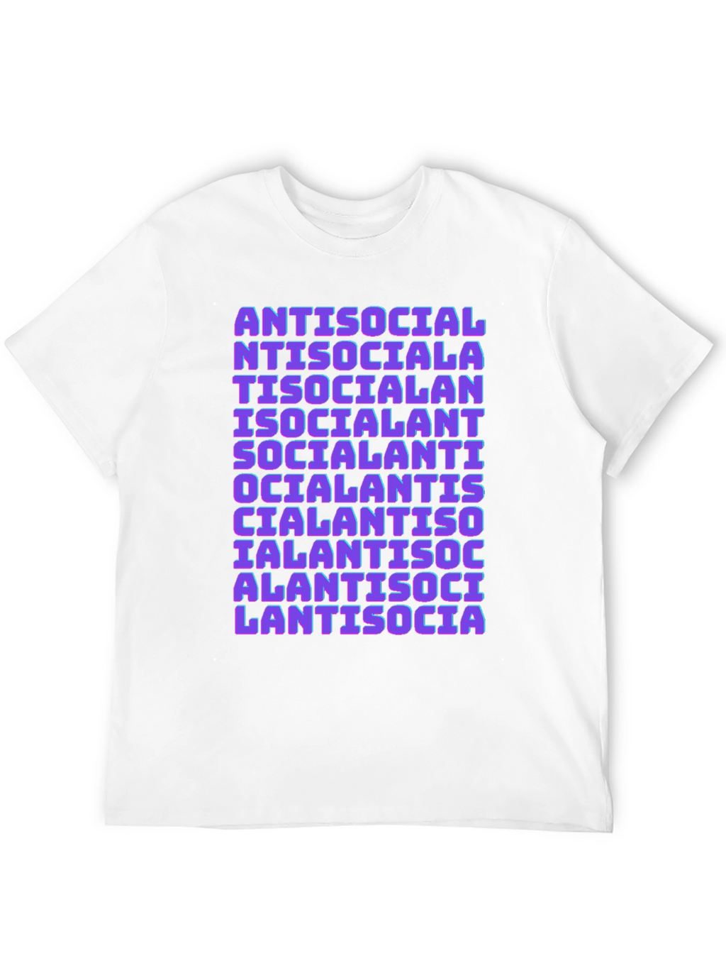 Antisocial Social Anti-Social Humor Tee