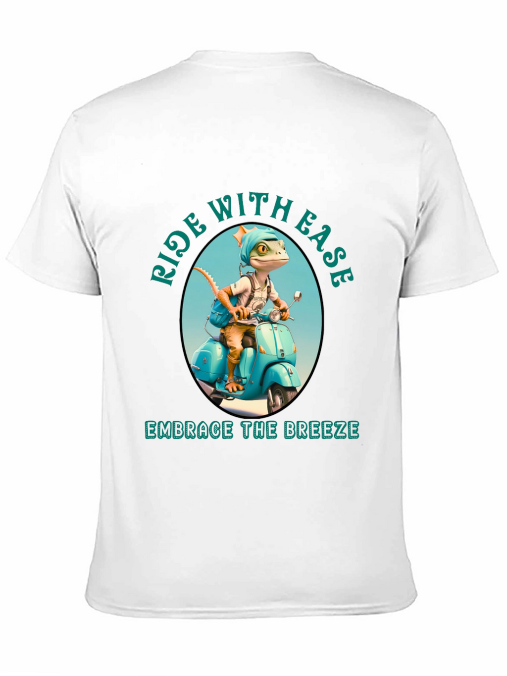 Ride with Ease Black T-Shirt