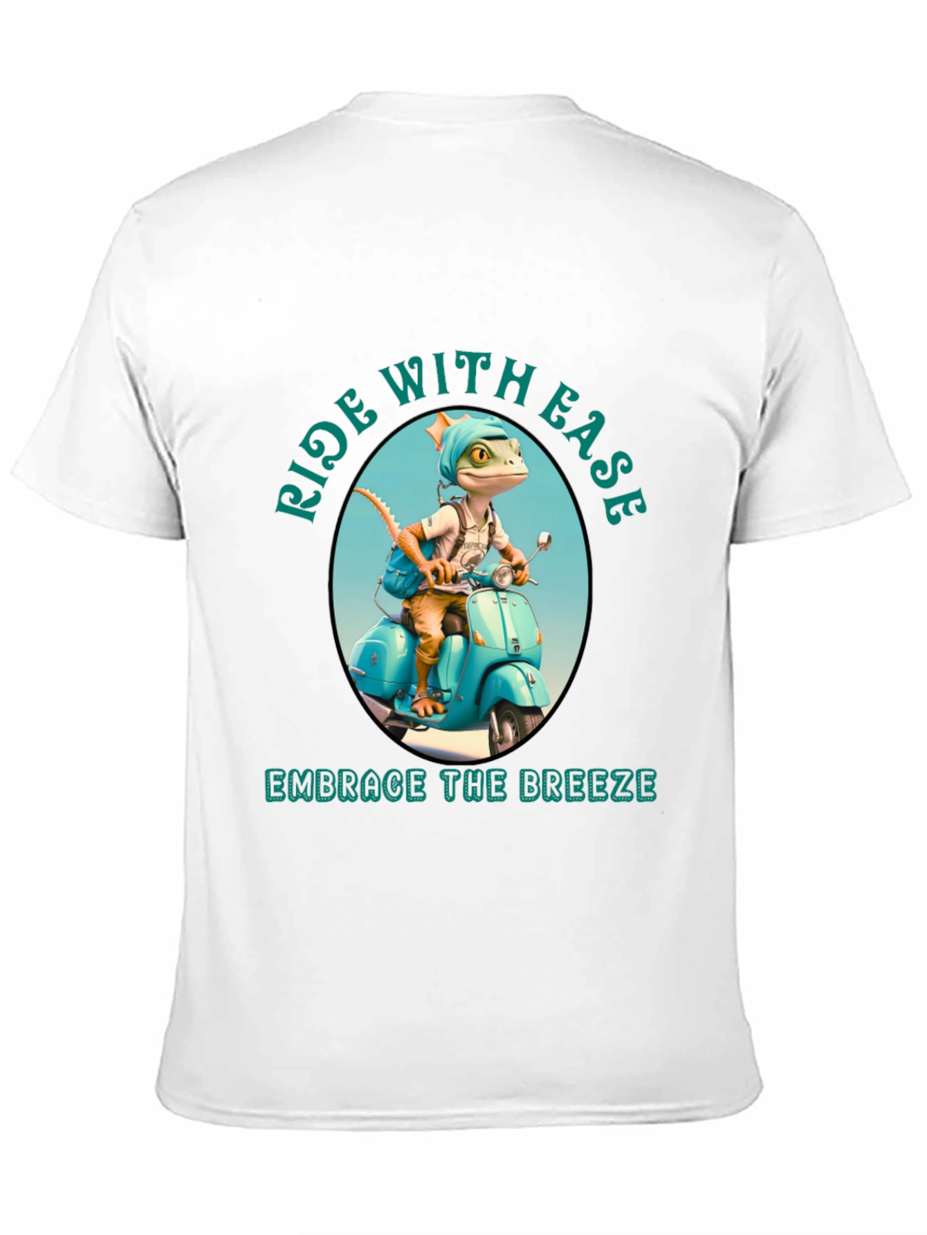 Ride with Ease Black T-Shirt