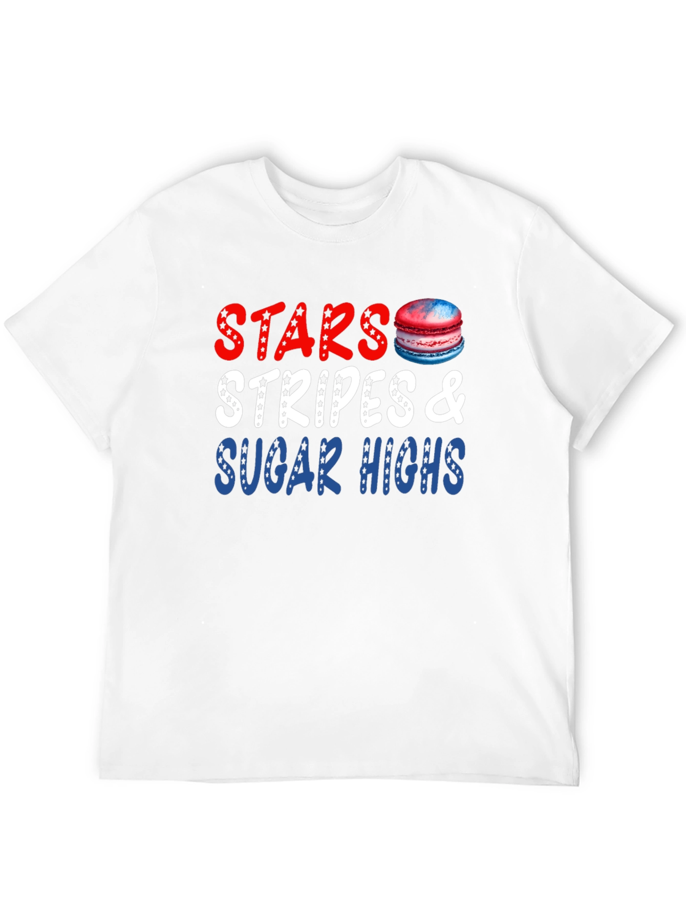 Stars Stripes & Sugar Highs Black T-Shirt