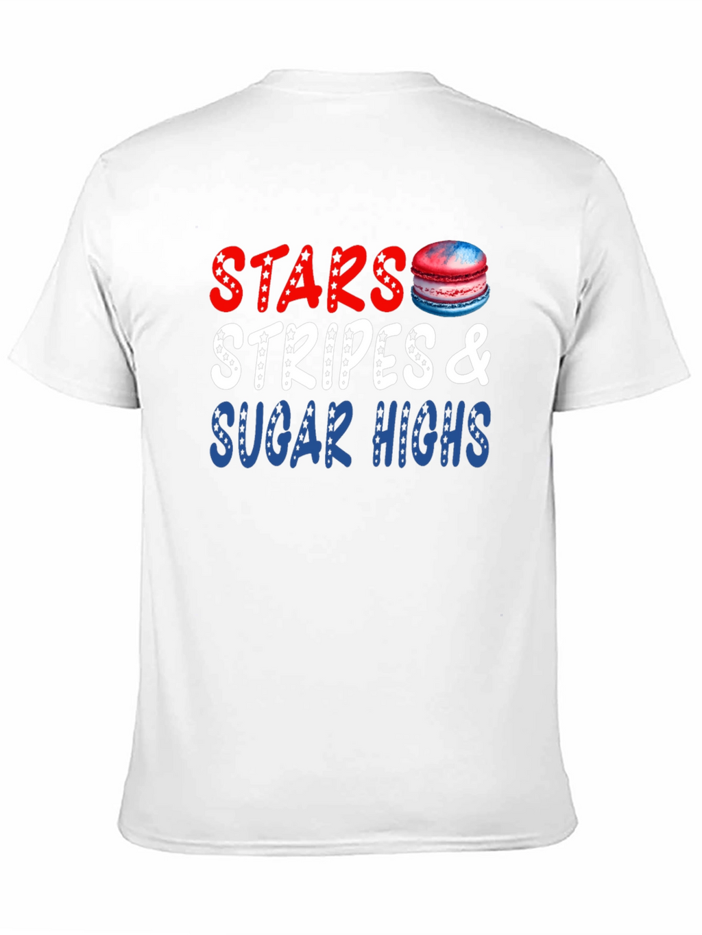 Stars Stripes & Sugar Highs Black T-Shirt