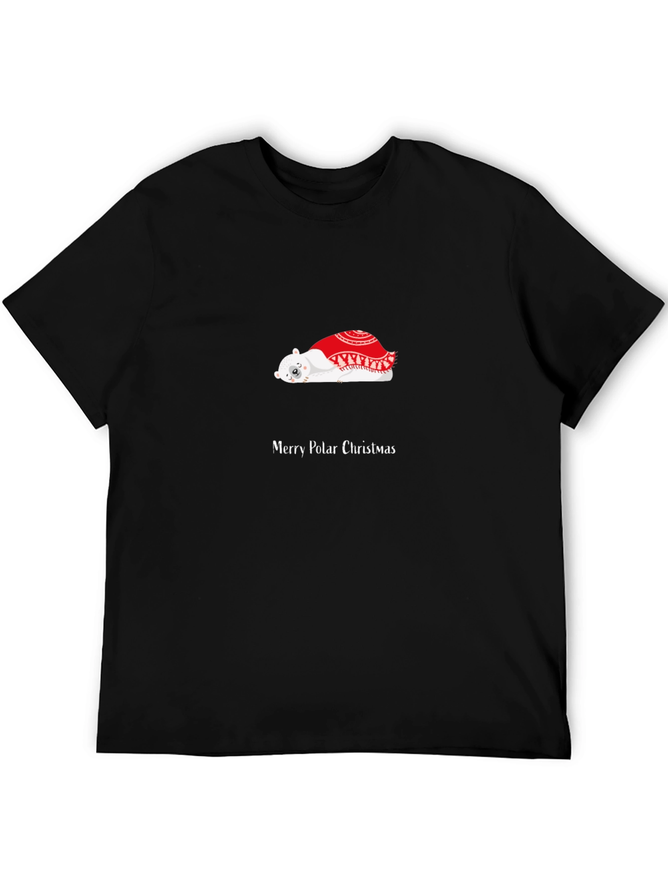 Merry Polar Christmas Graphic T-Shirt