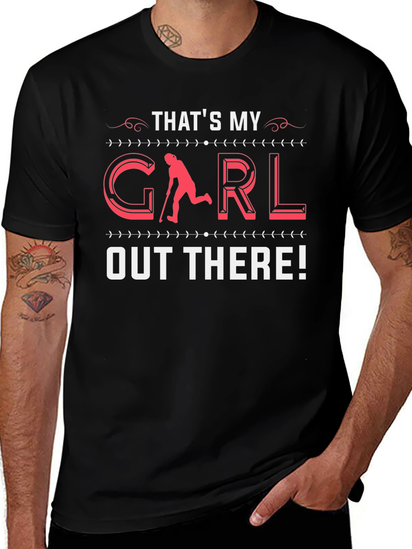 Thats My Girl Hockey T-Shirt - Unique Sports Apparel