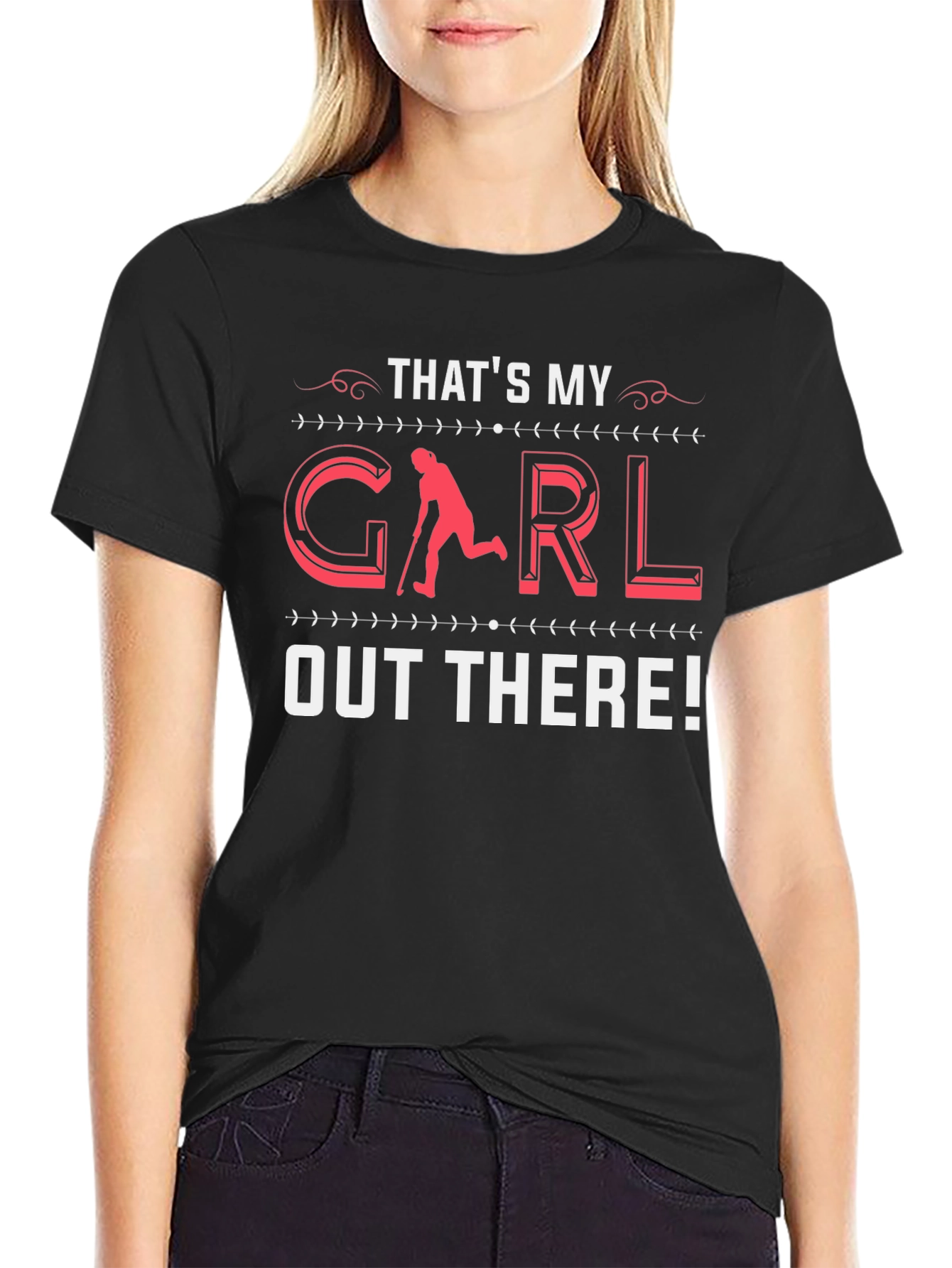 Thats My Girl Hockey T-Shirt - Unique Sports Apparel