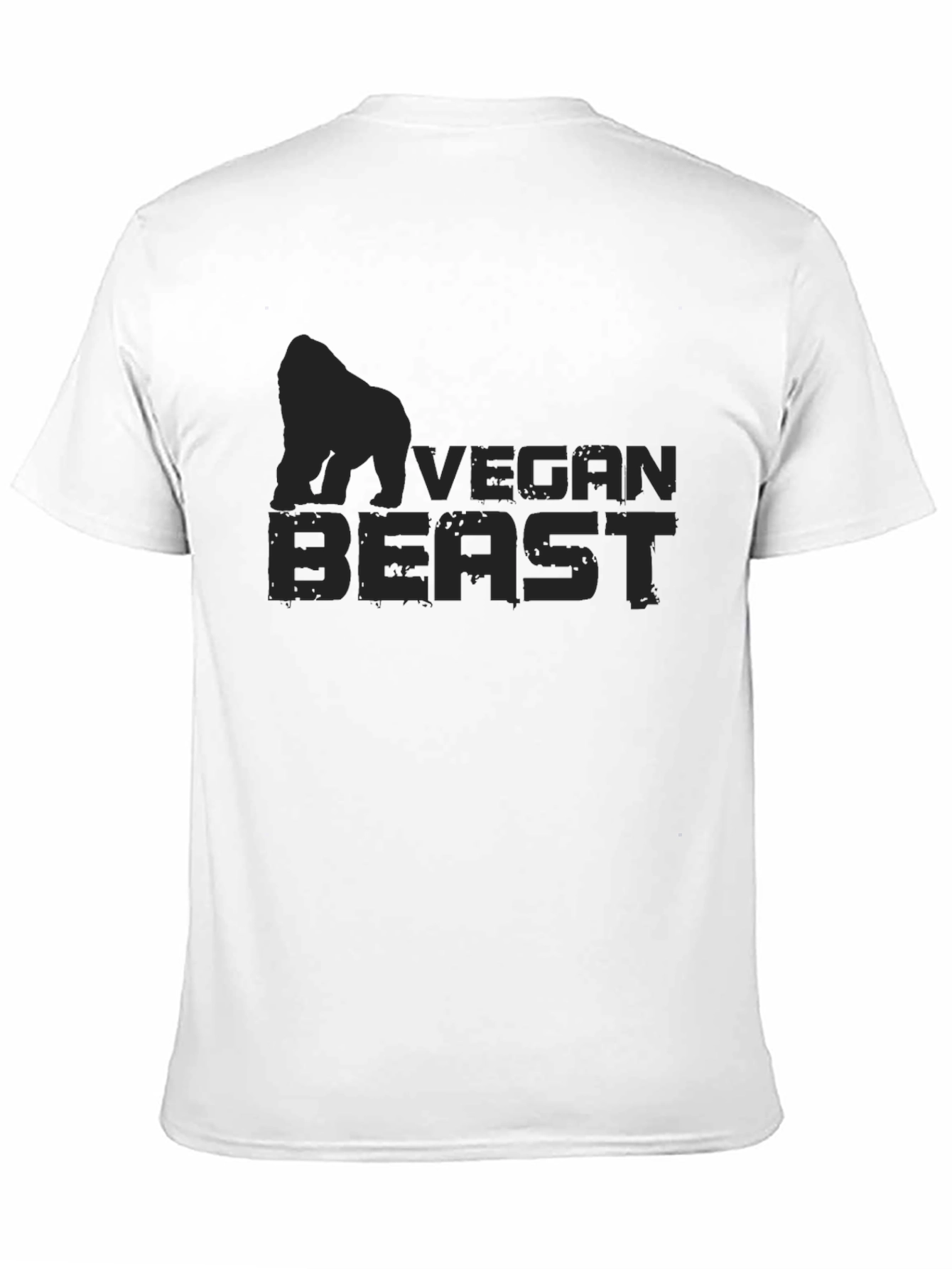 Vegan Beast Graphic Tee - Black