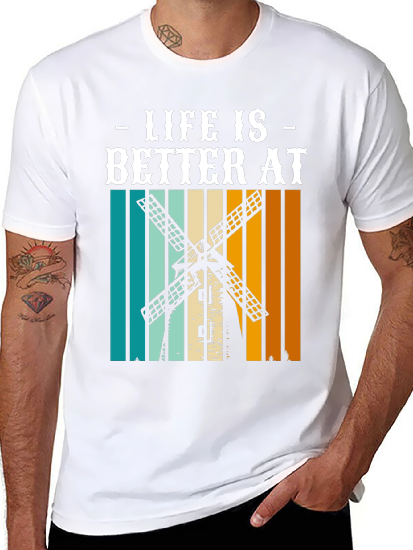 Life is Better at Windmill T-Shirt