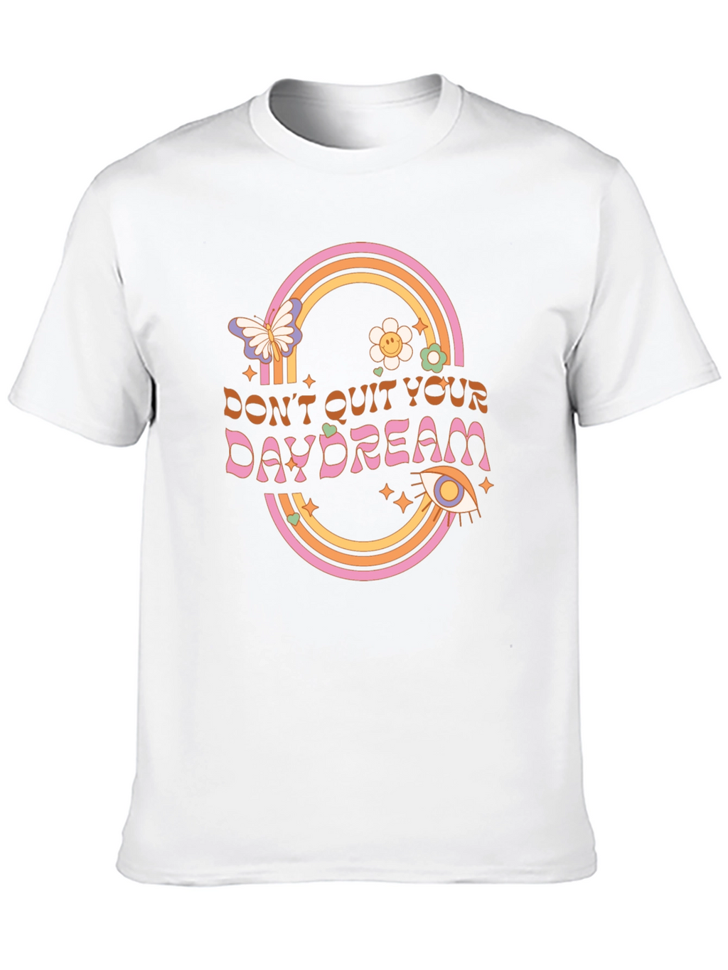 Retro Dont Quit Your Daydream Graphic Tee