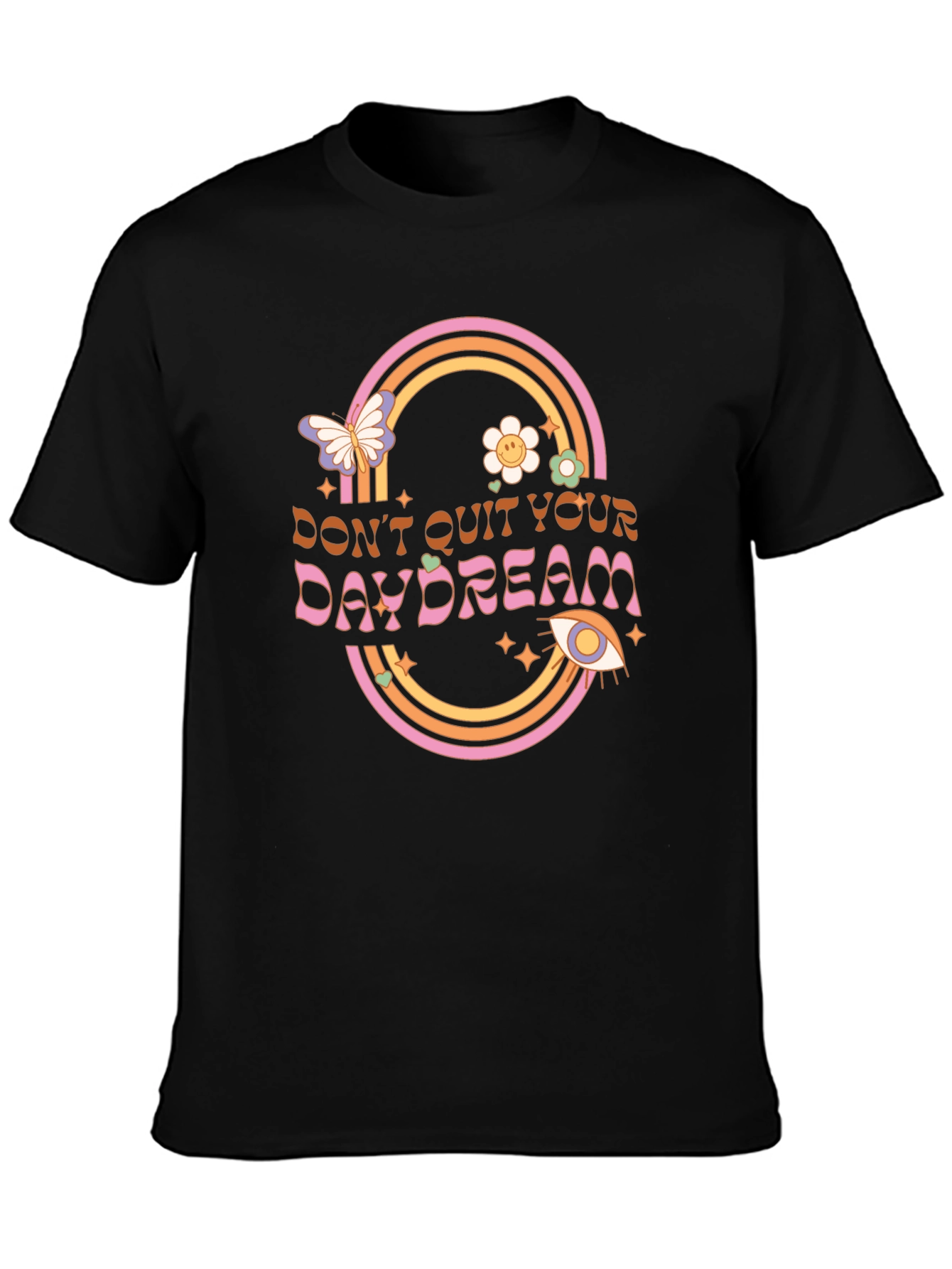 Retro Dont Quit Your Daydream Graphic Tee
