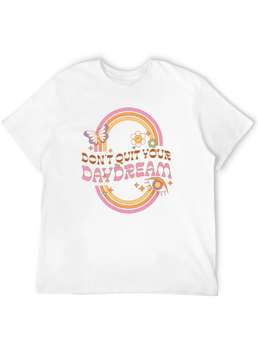 Retro Dont Quit Your Daydream Graphic Tee
