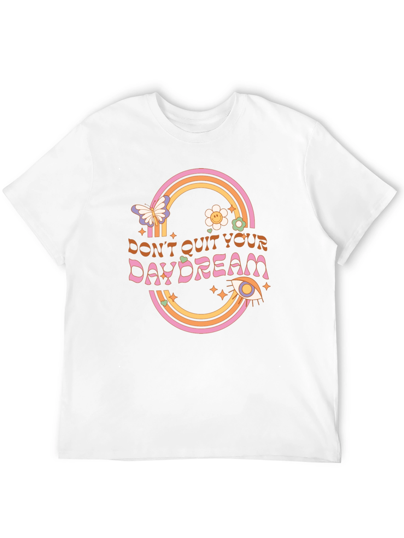Retro Dont Quit Your Daydream Graphic Tee