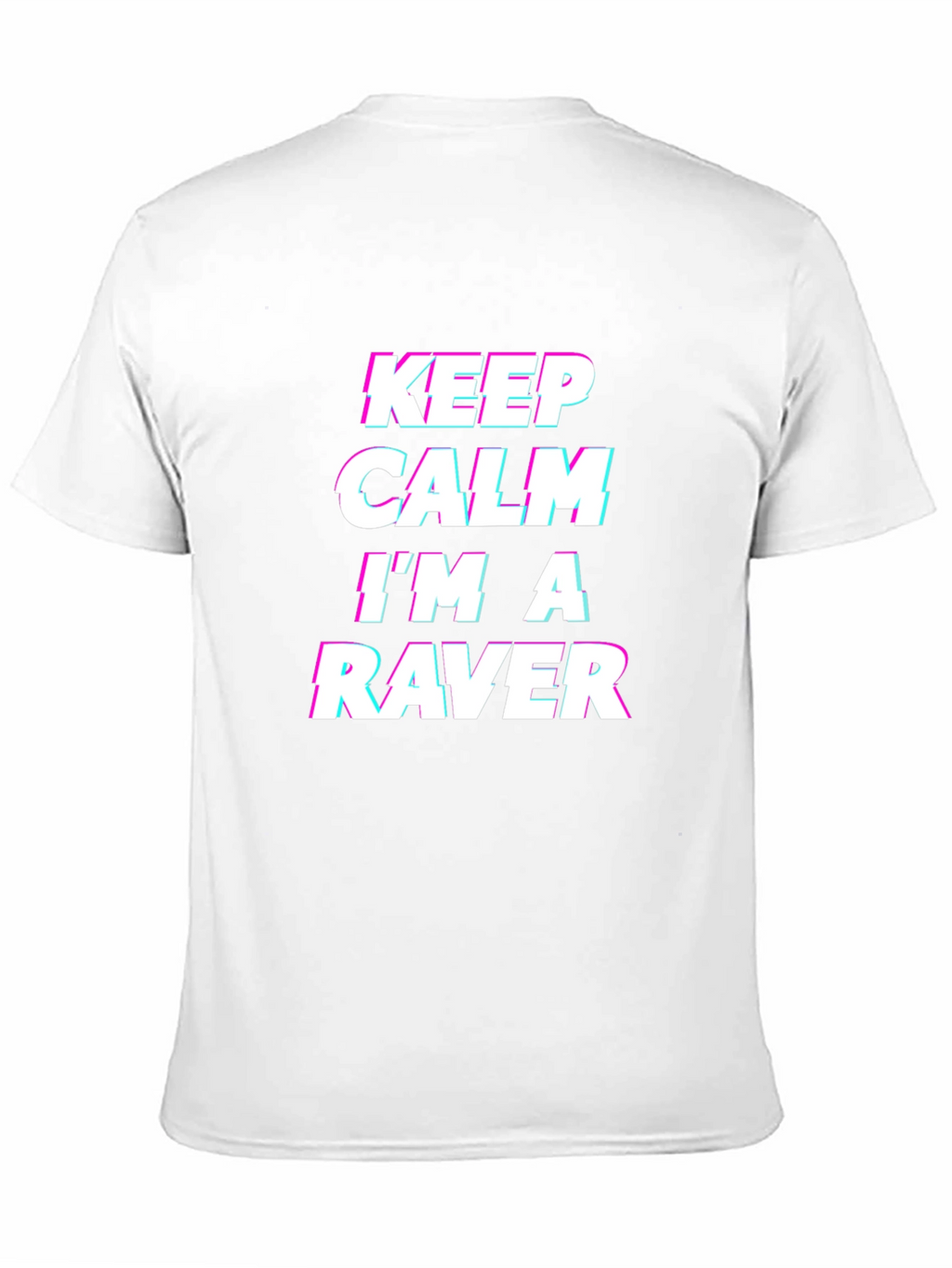 Keep Calm Im a Raver Black T-Shirt