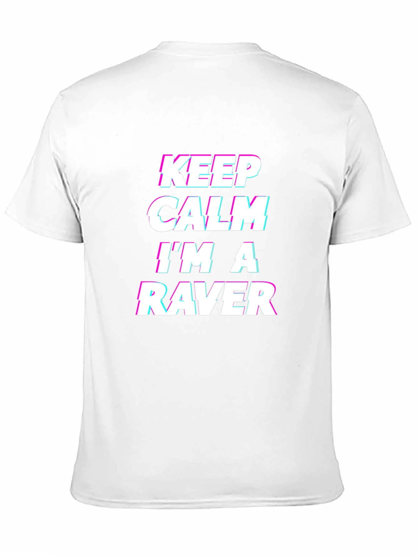 Keep Calm Im a Raver Black T-Shirt
