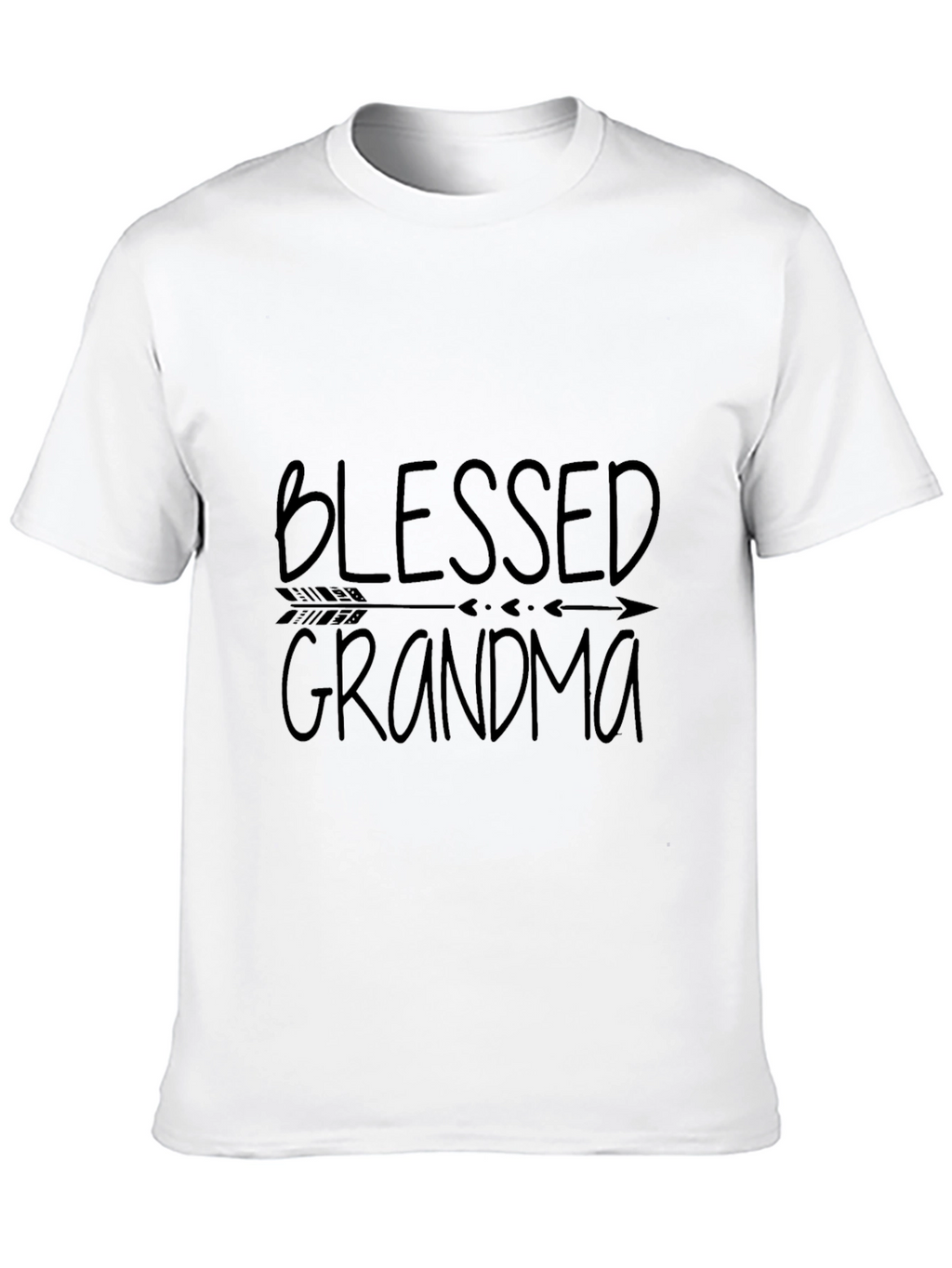 Blessed Grandma Graphic Tee - Black Unisex T-Shirt