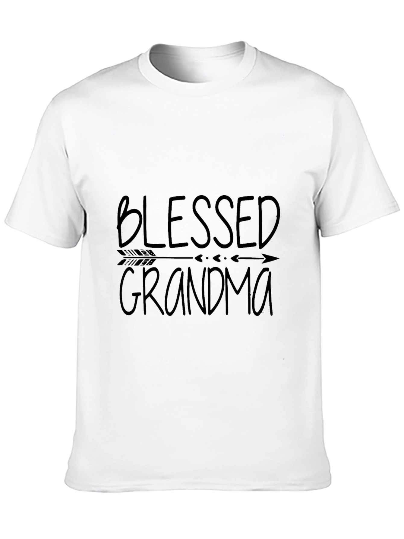 Blessed Grandma Graphic Tee - Black Unisex T-Shirt