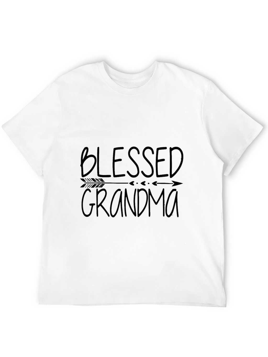 Blessed Grandma Graphic Tee - Black Unisex T-Shirt