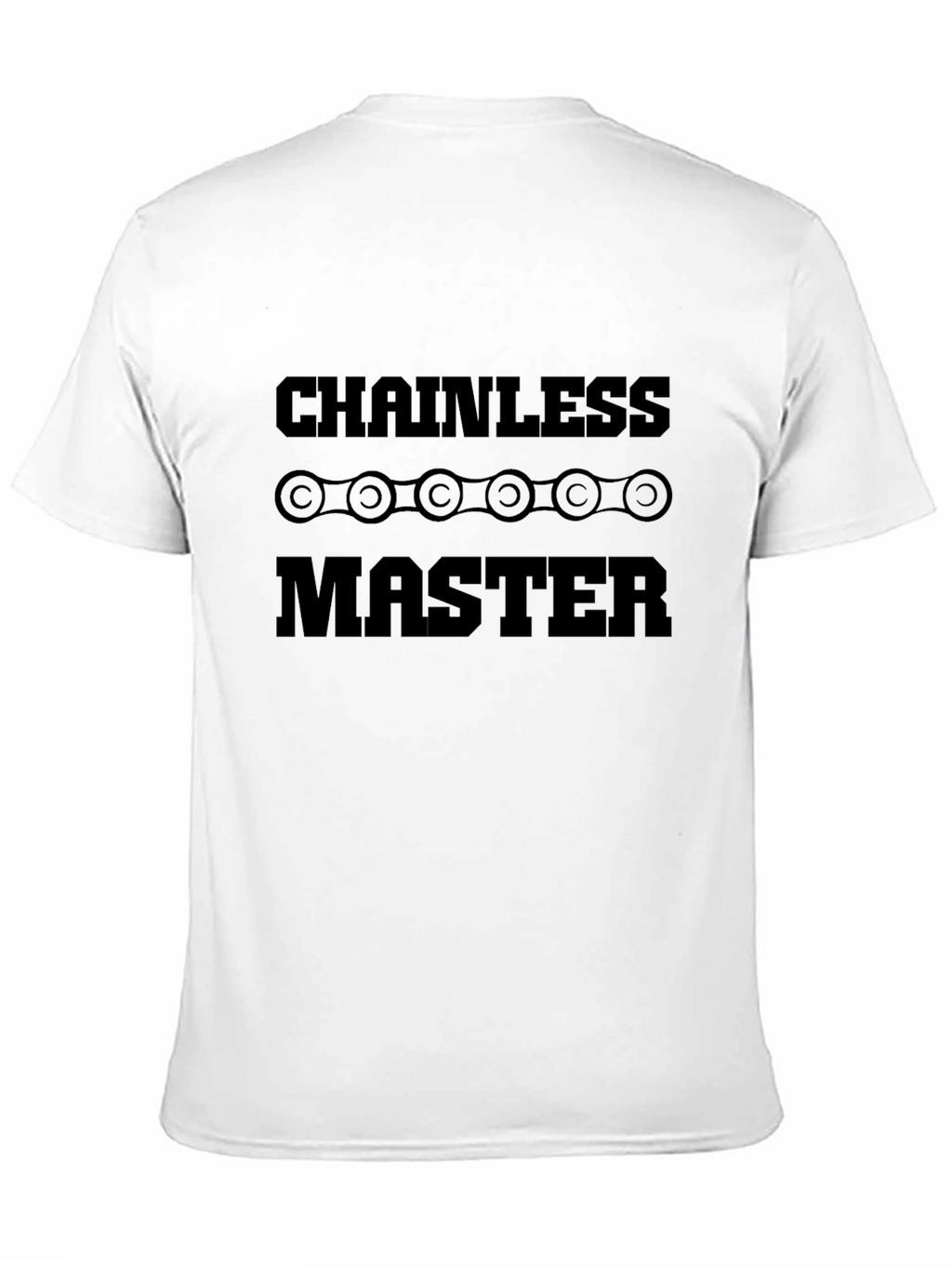 Chainless Master T-Shirt - Black Cotton Tee