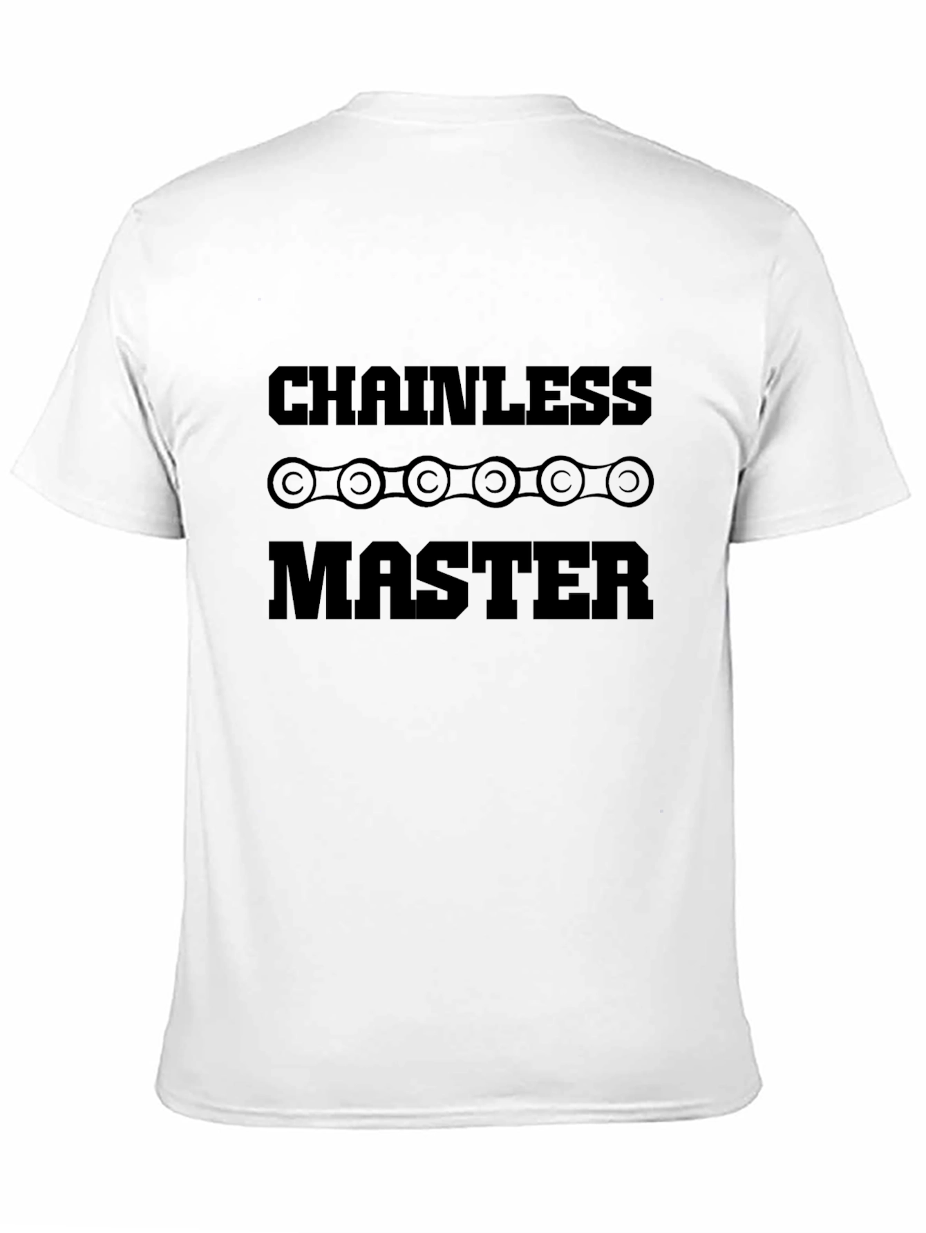 Chainless Master T-Shirt - Black Cotton Tee