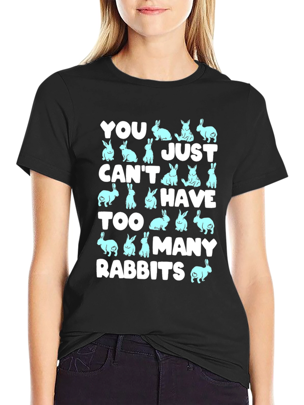 You Cant Have Too Many Rabbits Graphic Tee