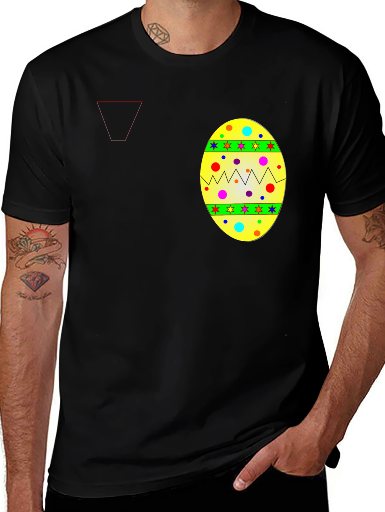 Easter Egg T-Shirt - Festive Holiday Apparel