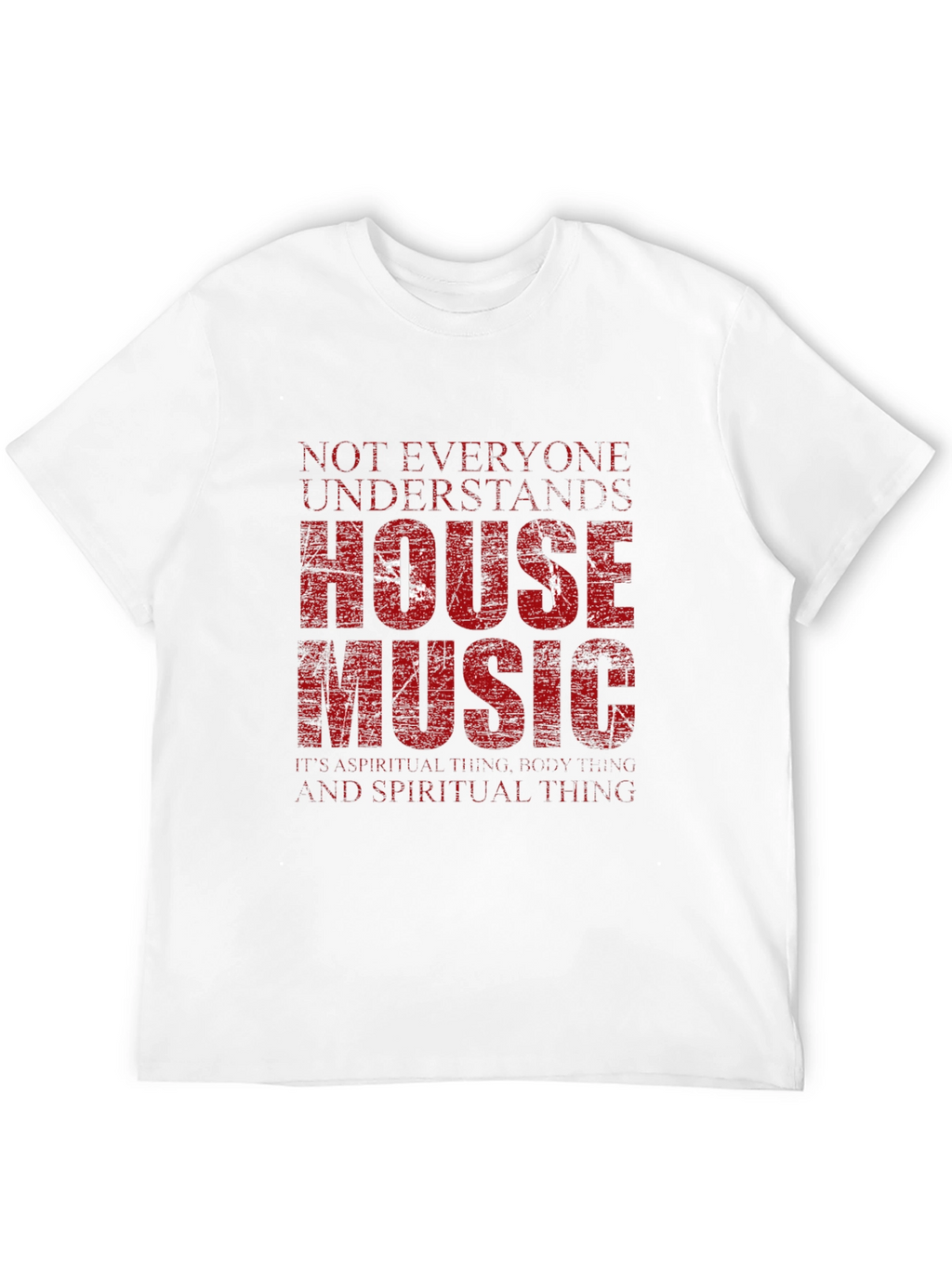 House Music Graphic T-Shirt - Spiritual Vibes