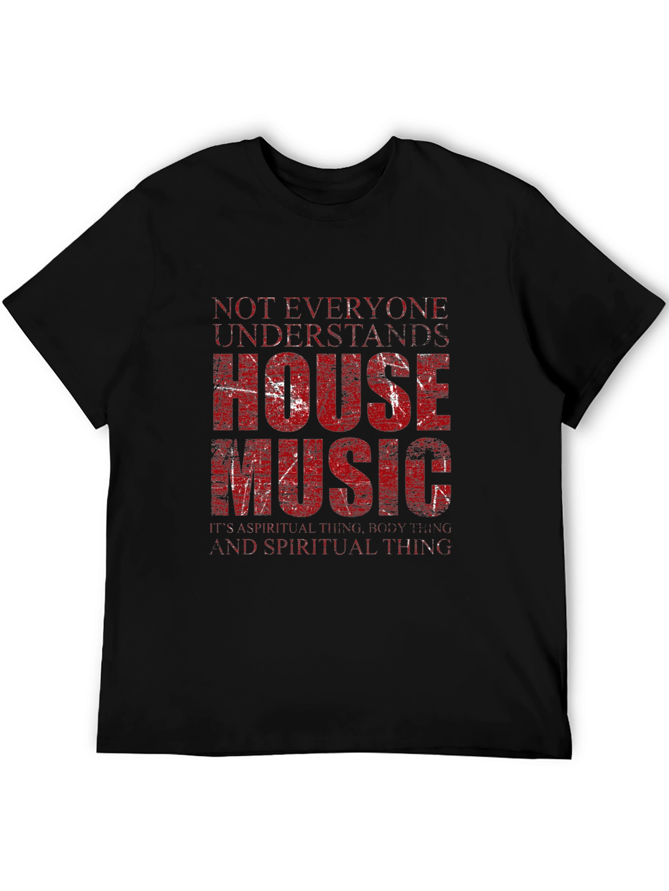 House Music Graphic T-Shirt - Spiritual Vibes