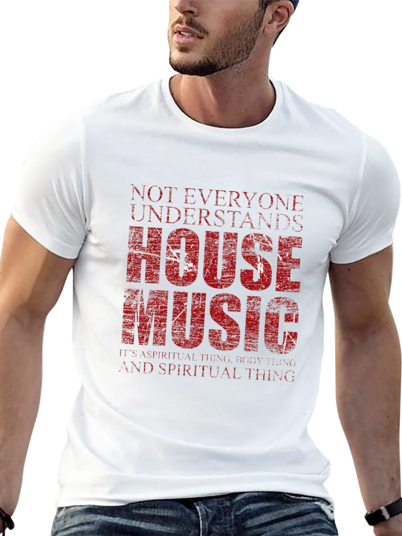 House Music Graphic T-Shirt - Spiritual Vibes
