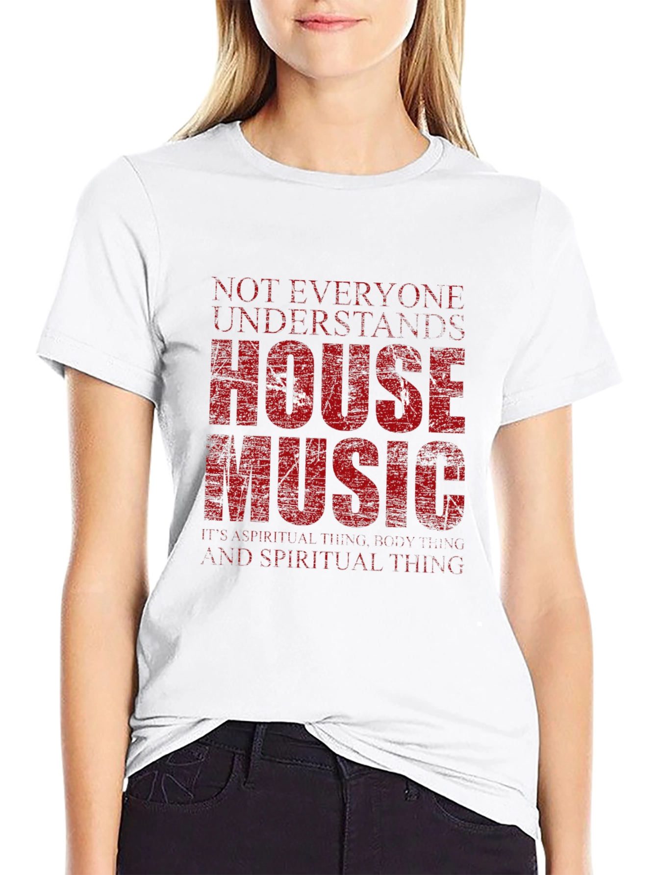 House Music Graphic T-Shirt - Spiritual Vibes