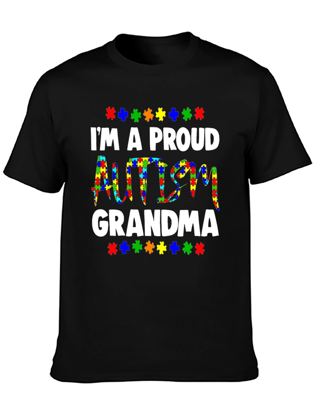 Proud Autism Grandma T-Shirt - Awareness Tee