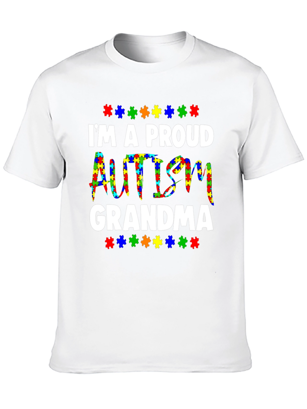 Proud Autism Grandma T-Shirt - Awareness Tee