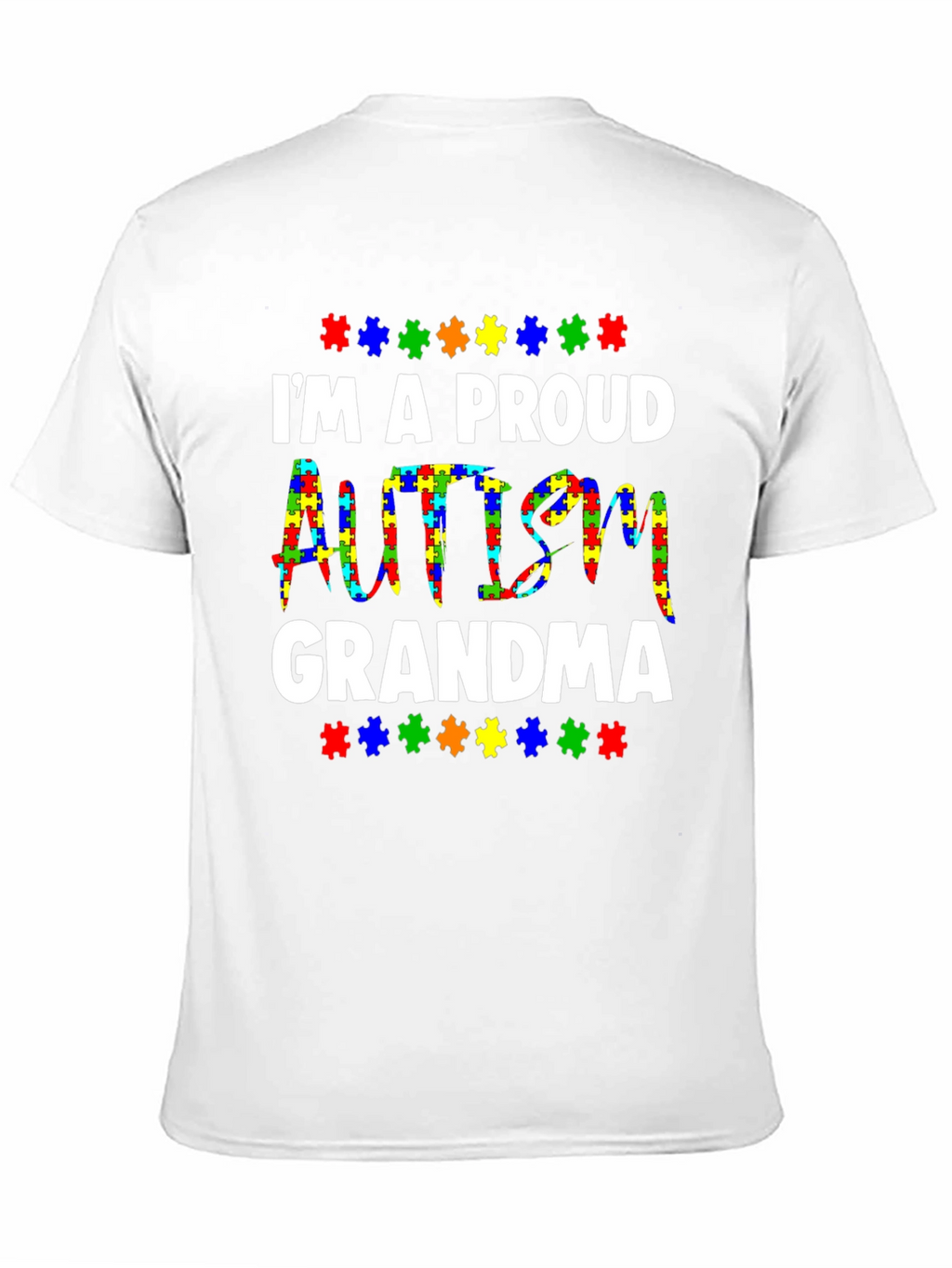 Proud Autism Grandma T-Shirt - Awareness Tee