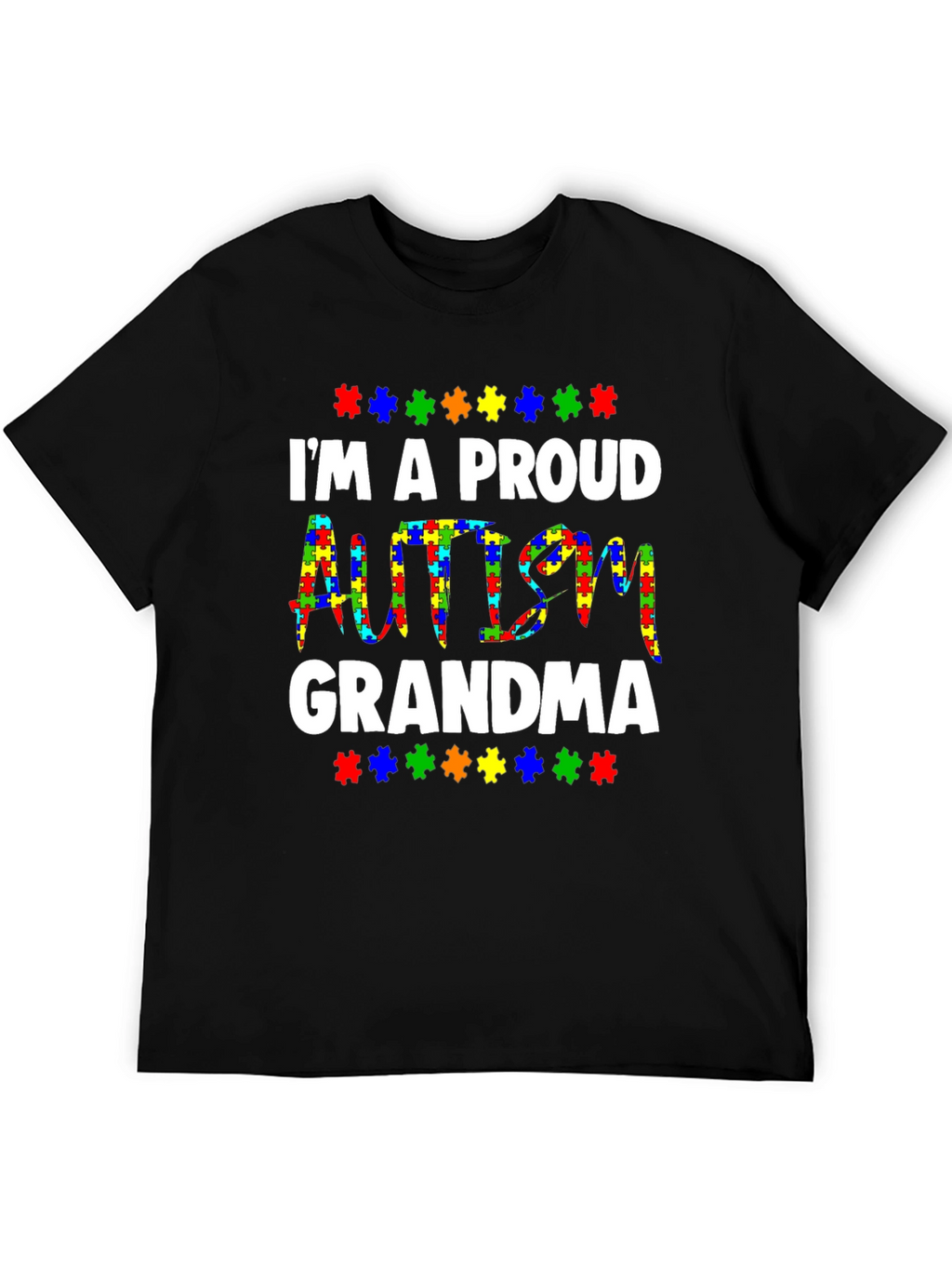 Proud Autism Grandma T-Shirt - Awareness Tee