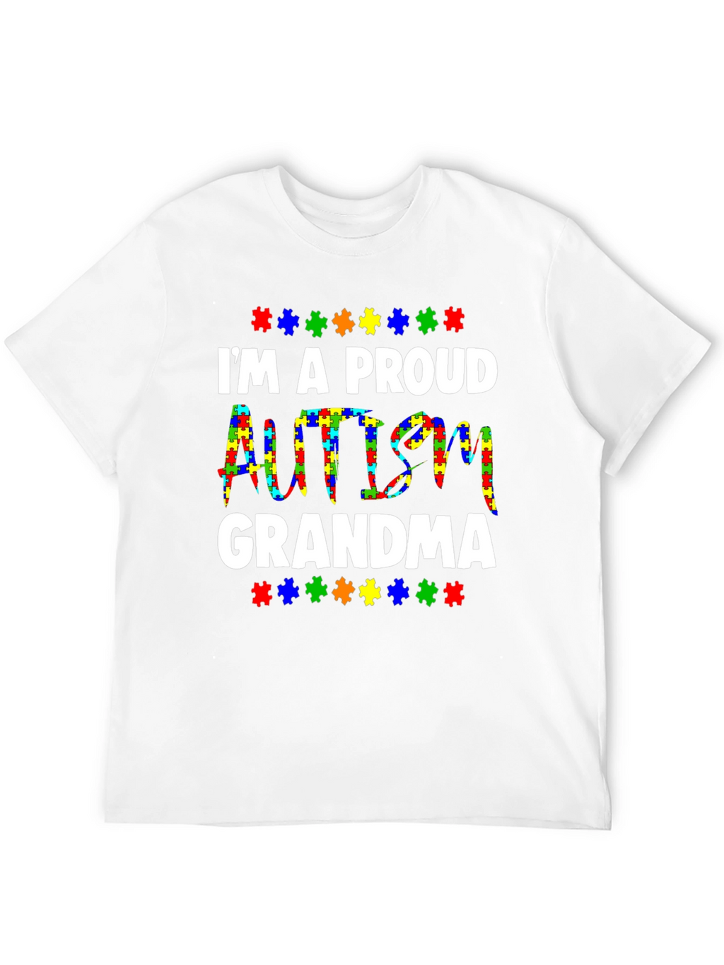 Proud Autism Grandma T-Shirt - Awareness Tee