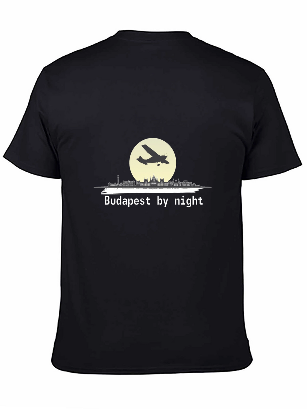 Budapest By Night Airplane T-Shirt