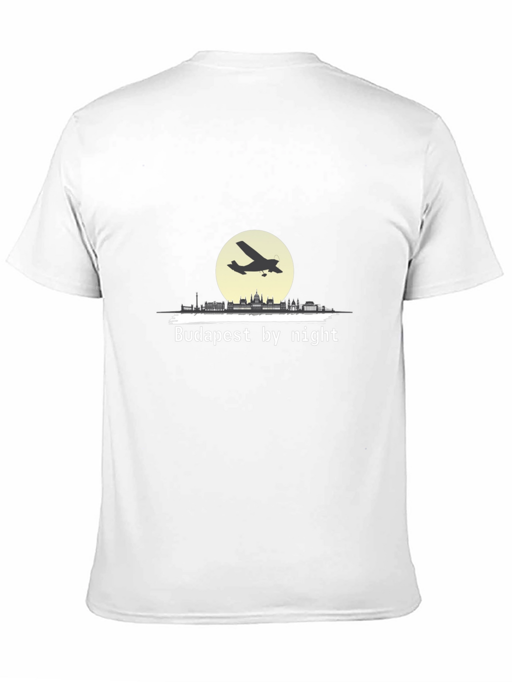 Budapest By Night Airplane T-Shirt