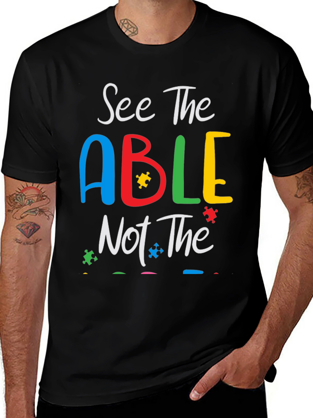 See The Able Autism Awareness T-Shirt