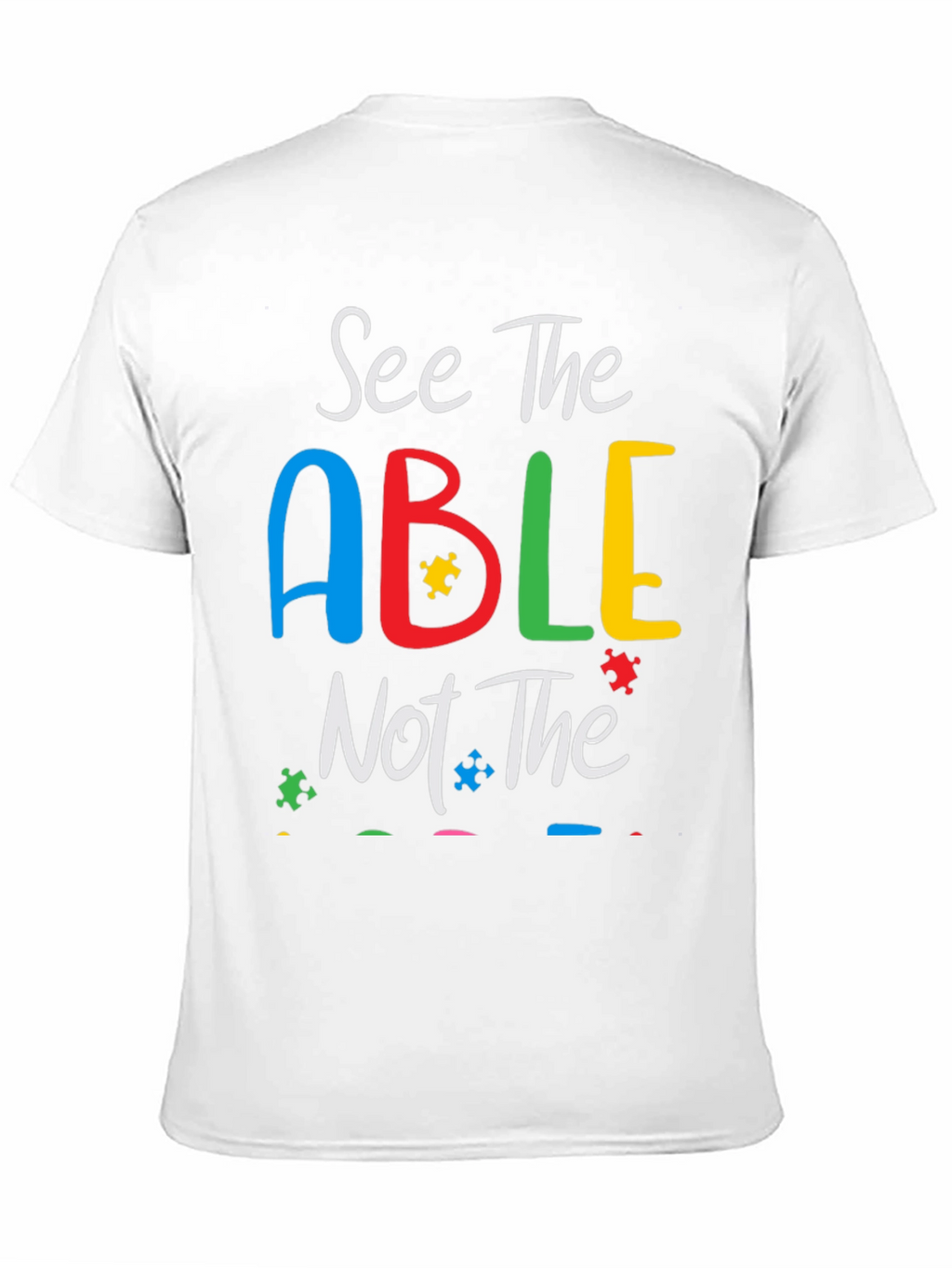 See The Able Autism Awareness T-Shirt