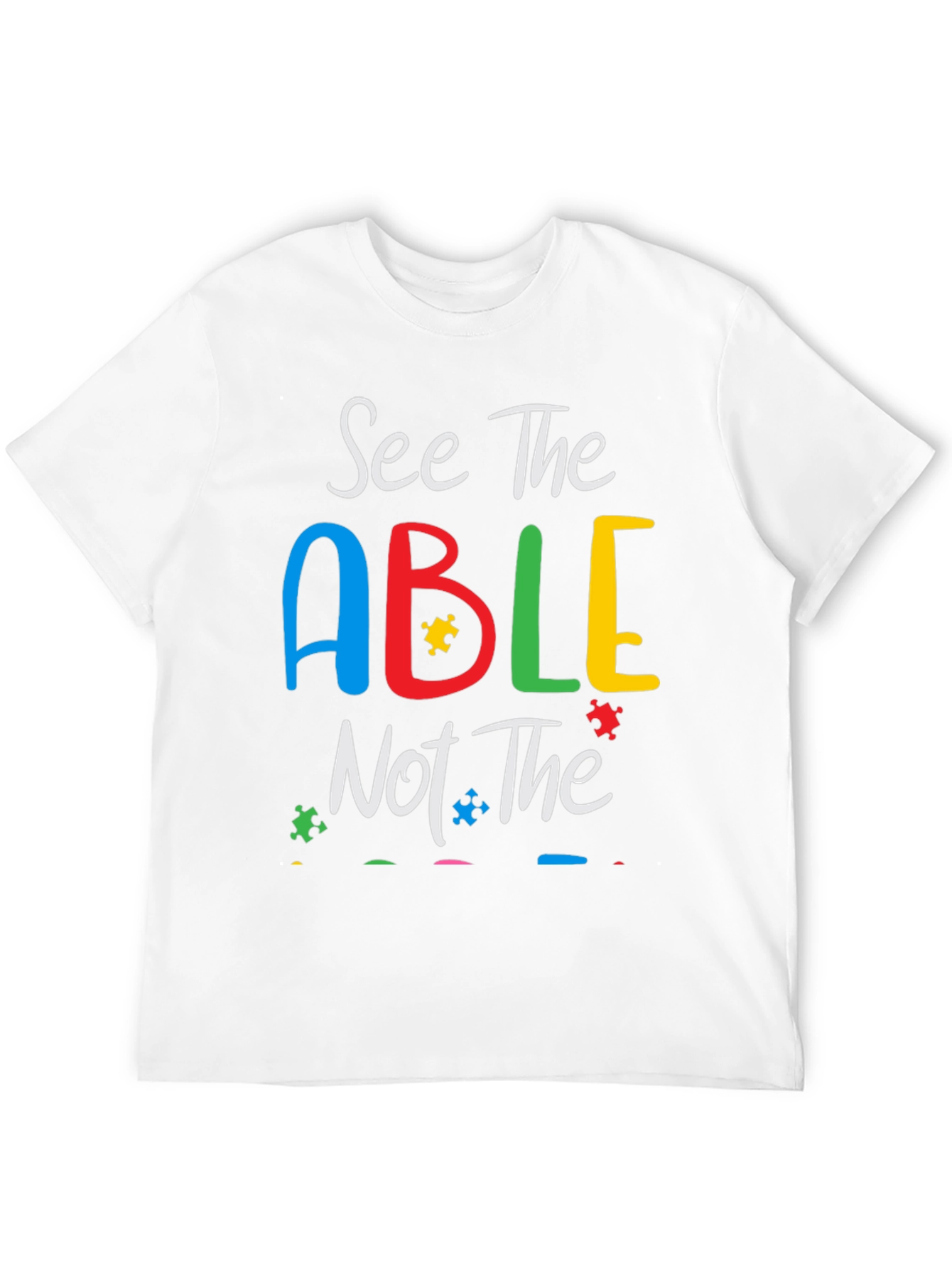 See The Able Autism Awareness T-Shirt