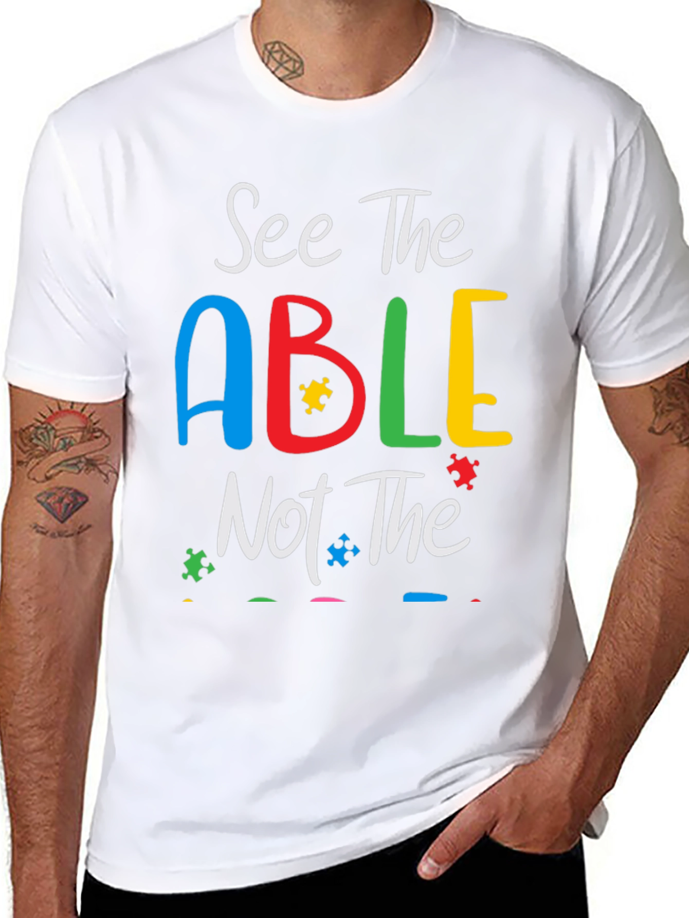 See The Able Autism Awareness T-Shirt